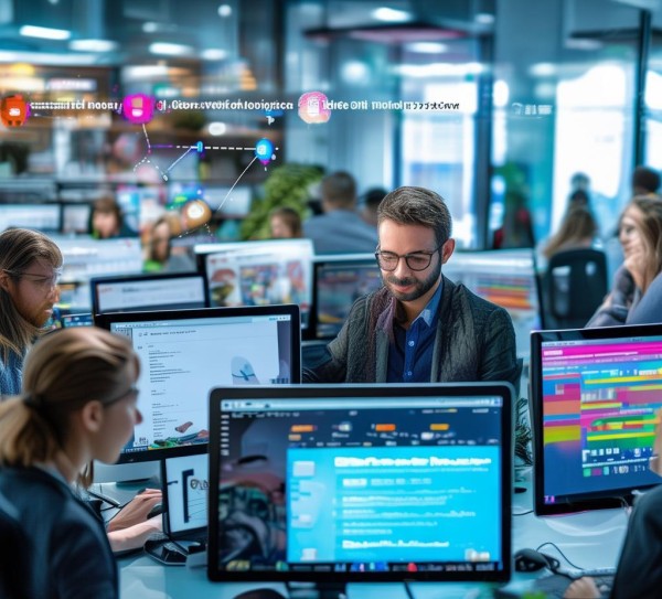 企业微信，助力商贸数字化转型的助力！