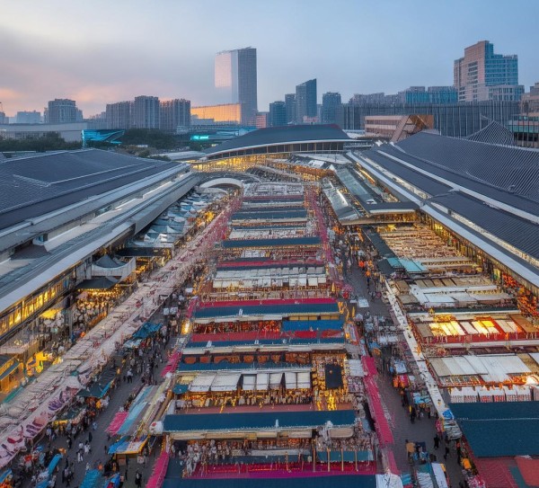 东城市商贸城，城市化进程中的重要转折点