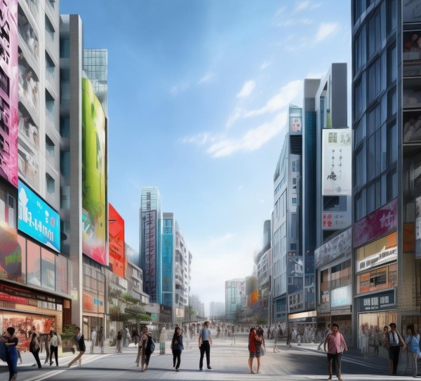 宁县亿联商贸城，发展与创新并重