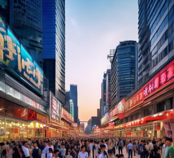 广州西部商贸城，商业繁荣的象征