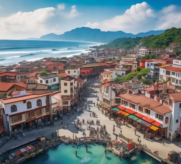 沿海商贸小镇,经济活力的新引擎 沿海商贸小镇,经济活力的新引擎