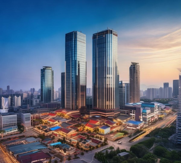 宁波国际商贸城，商业中心崛起与未来展望