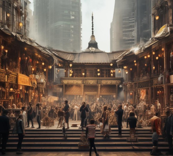 文化与商贸中心，一场跨越地域的文化对话平台