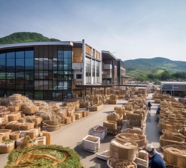 助力乡村振兴， baskets 高端物流中心，甘肃荣芳商贸中心助力乡村振兴