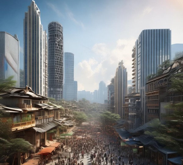 松滋商贸城重建项目在松滋