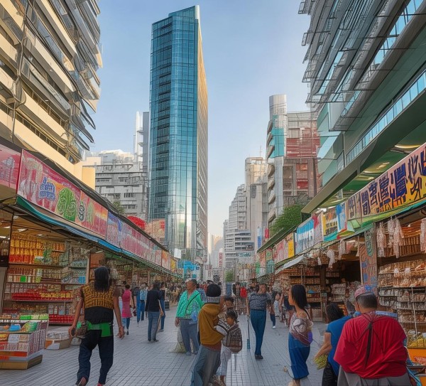 兰州国际商贸城，商业升级与民生改善