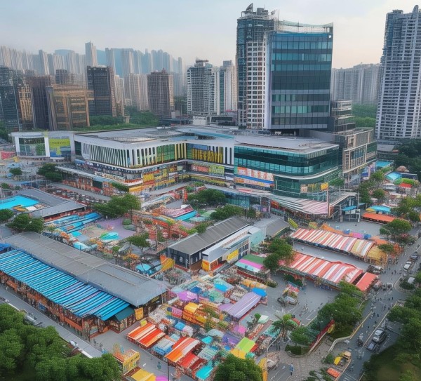 温江国际商贸城，成都经济高质量发展的平台