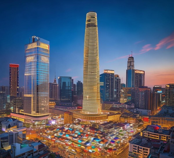 仪征国际商贸城，城市明珠与国际商都的融合