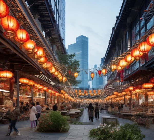 襄阳新闻国际商贸城,诗意栖居地,城市商业的诗意栖居地 襄阳新闻国际商贸城,诗意栖居地,城市商业的诗意栖居地