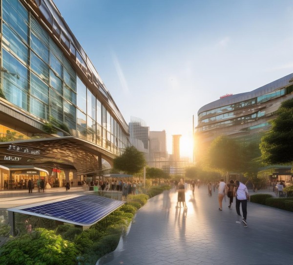 The Sunlight City Mall: A Sustainable Solar Energy Project That Drives City Growth