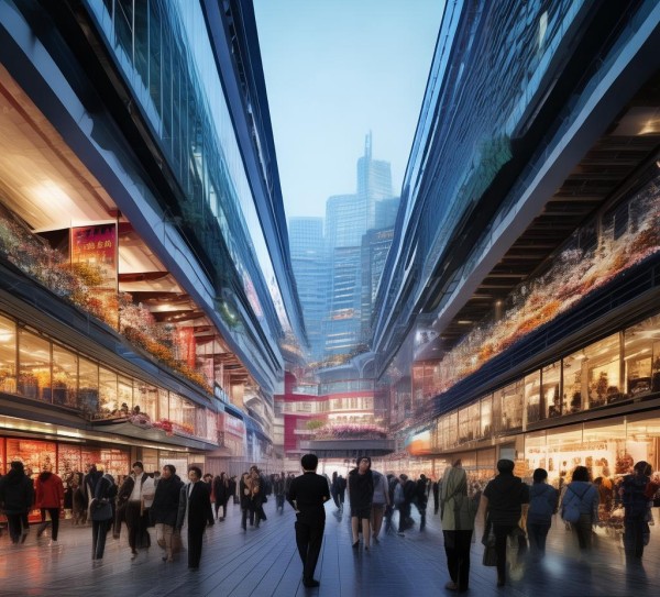 嘉祥国际商贸城，商业与文化交融