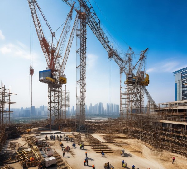 FRF22-4阳山商贸物流项目建设进展 FRF22-4阳山商贸物流项目建设进展