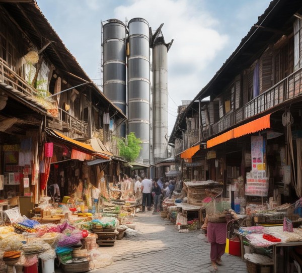 商贸小镇，经济中心与变革的重镇