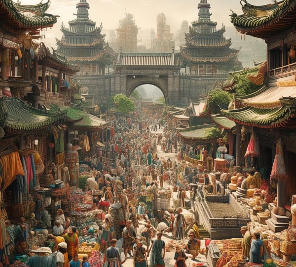 璀璨历史中的古代商贸旅行与文明对话