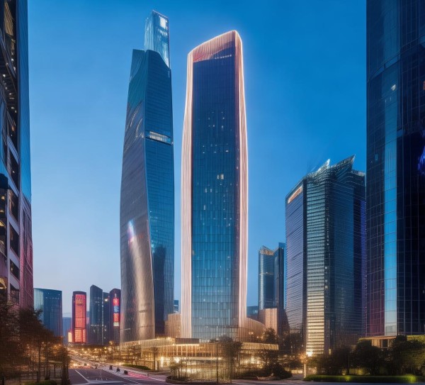 兰州东部商贸城，城市新地标