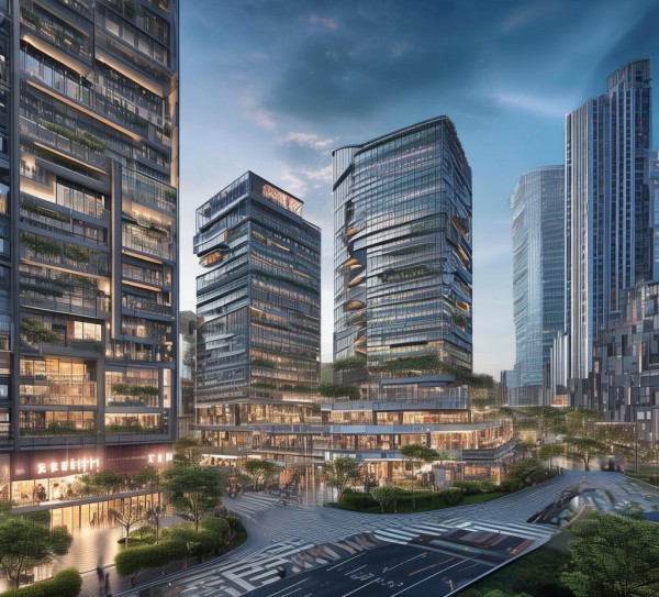 长沙政府投资商贸城，作为长沙商业中心的标杆与未来。