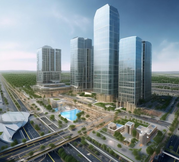 银城商贸中心，城市发展的新窗口—项目规划图解析