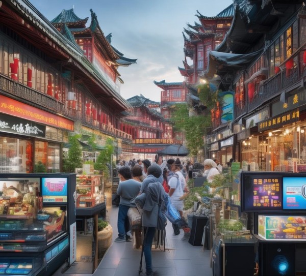 叶店商贸市场中的服务，创新与未来的机遇