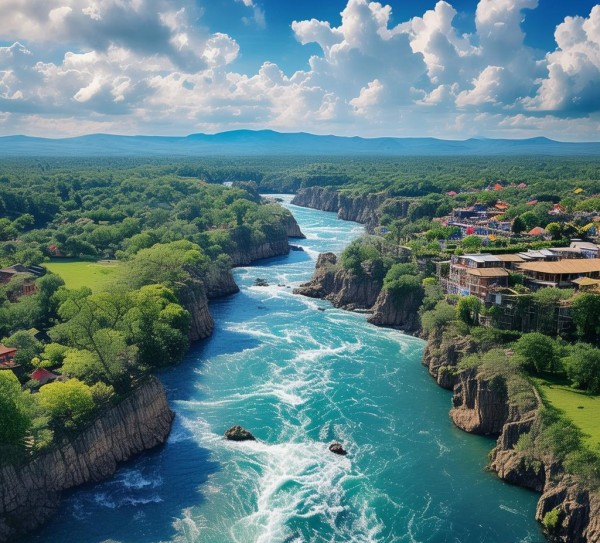 江河与河畔并存，机遇与挑战并存
