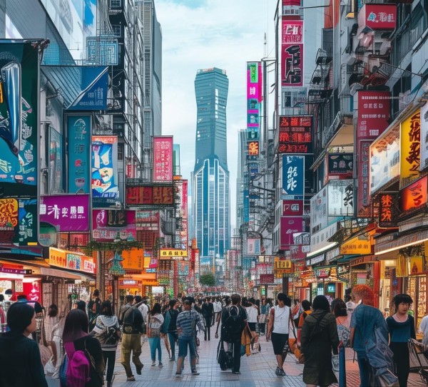 旬阳商贸街商业之都创新之都