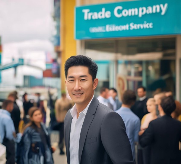 商贸公司服务好，商海无心，交易又兴隆！