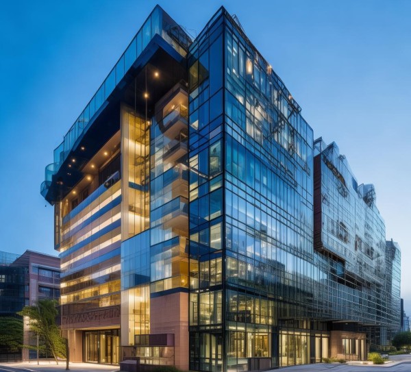 商贸大厦装修设计案例，从创意到功能性