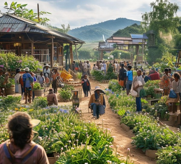 连接经济与社会，助力乡村振兴，助力可持续发展