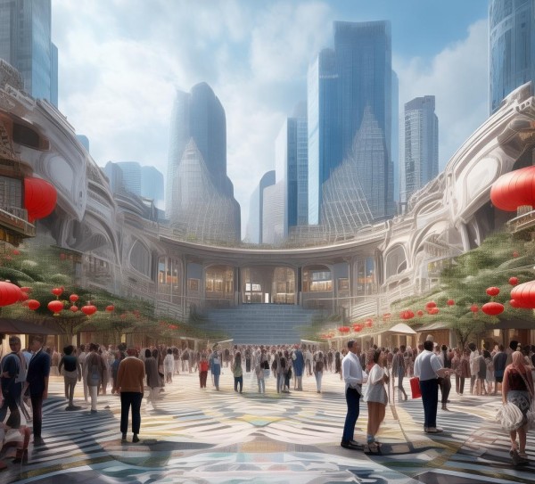 中葡商贸广场,商业与文化交流的新引擎 中葡商贸广场,商业与文化交流的新引擎