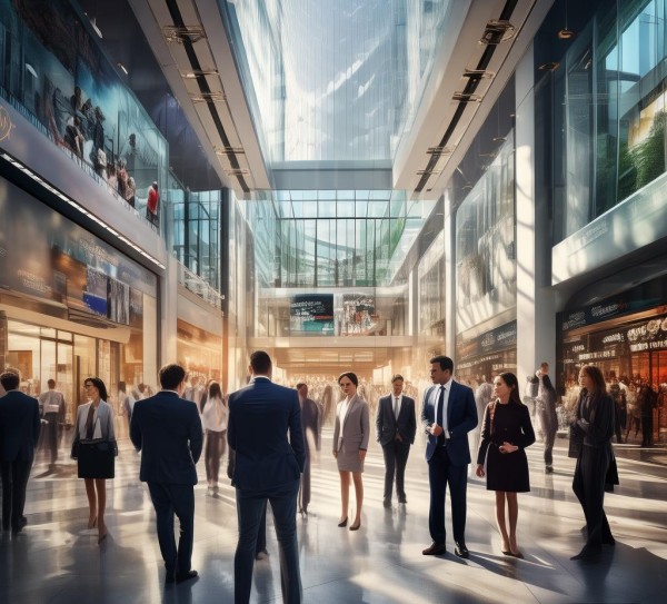 商贸园，商业与新闻的璀璨交汇