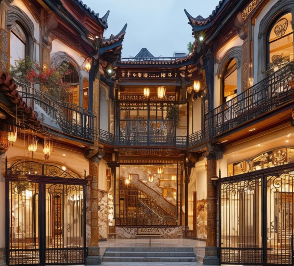 富源商贸中心的迷人的装修风格 富源商贸中心的迷人的装修风格