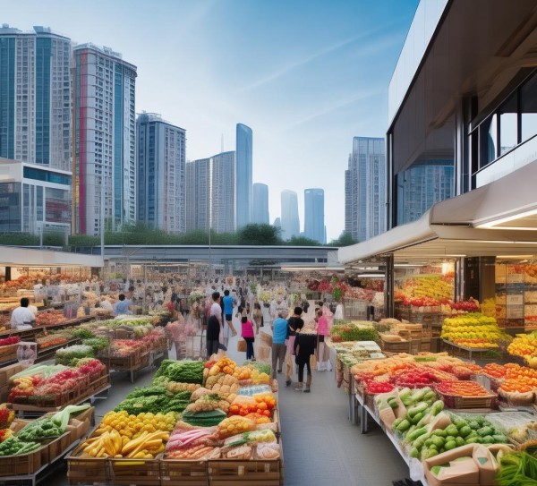 宝山区的便捷商贸服务，保障物资供应的重要保障