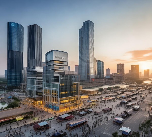 淄博南国际商贸城与商业新天地，潼南经济发展的新引擎