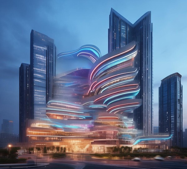 智慧连接经济与文化洛江万盛商贸综合体 智慧连接经济与文化洛江万盛商贸综合体