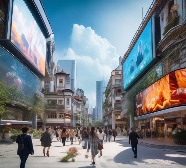 惠东商贸广场，Normalcy in the Digital Age