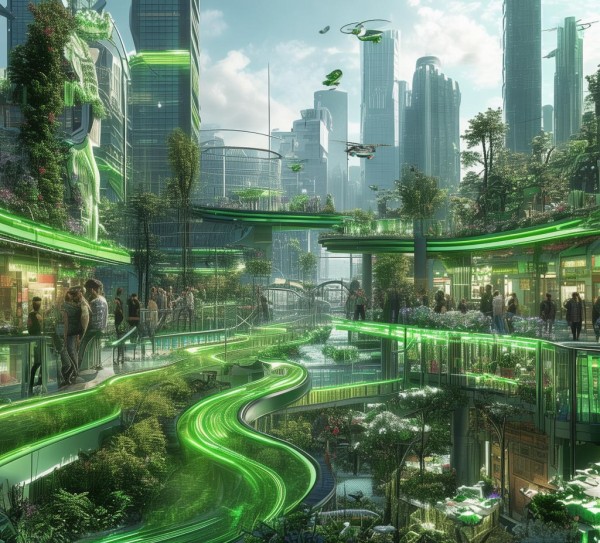 助力商业崛起的绿色未来网络商贸服务