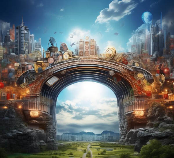 转化为商业价值的商贸实践项目桥梁