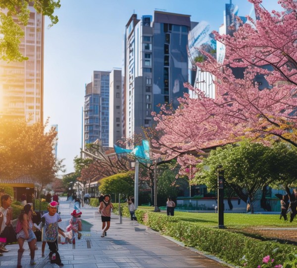 旬阳商贸小区四好社区建设又见新气象 旬阳商贸小区四好社区建设又见新气象