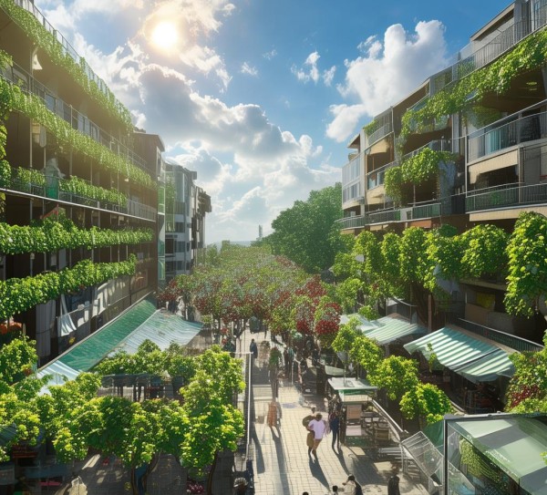 葡萄商贸广场，商业价值与生态共生的平衡之道