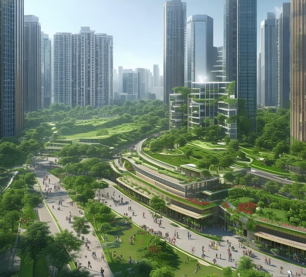 江津绿地商贸项目，探索城市与生活的美好结合