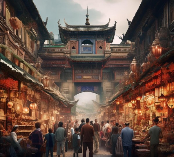 商贸活动，连接商业与文化的精神纽带