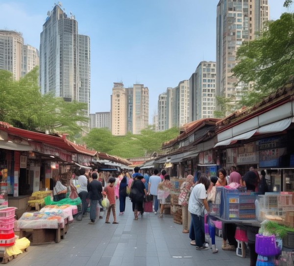 静安区市场商贸服务，优化与高质量发展