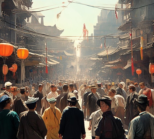 东方与西方的商贸对话，西部视角