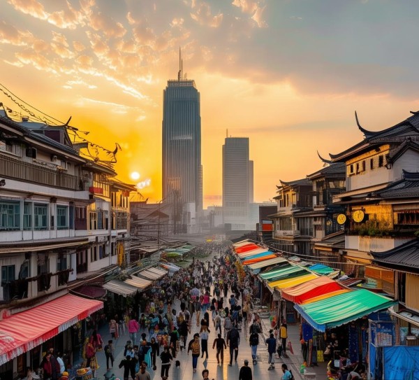 忠县拔山商贸重镇，经济转型的新窗口