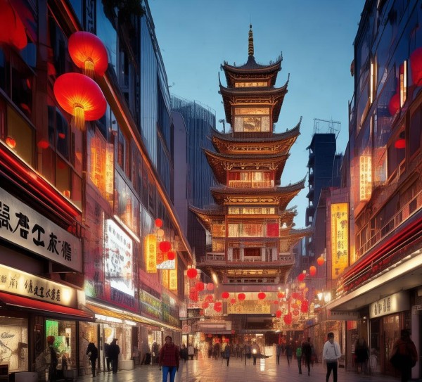 晋城商贸区，商业升级与文化融合的融合区