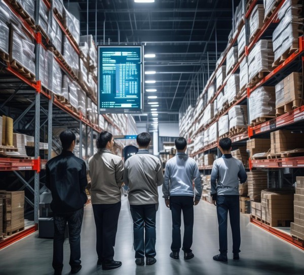 吴昕商贸kh服务部助力智慧仓储