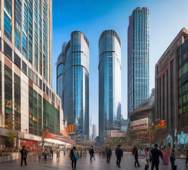 宝庆商贸城，天津经济新引擎的见证