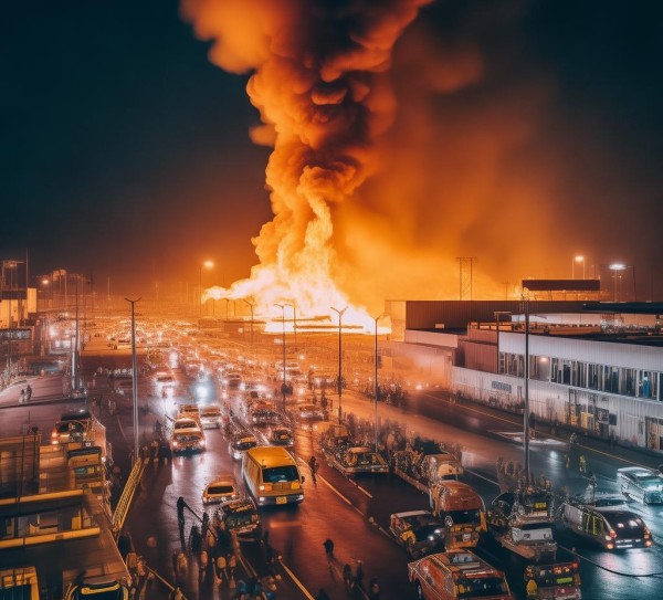 物流商贸城火灾，影响及应对措施