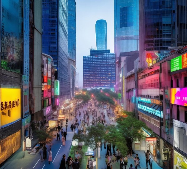 虹口区在创新商贸服务中的 Vitality