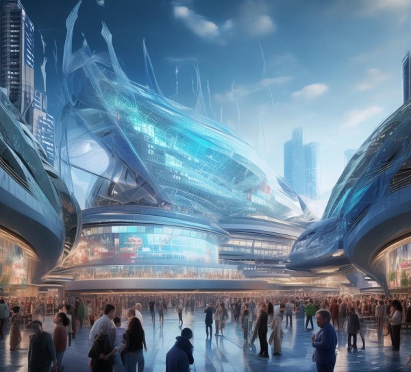 商贸城，新纪元开启，数字赋能，创新未来