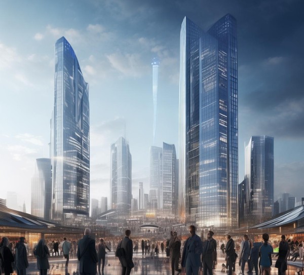 智慧商贸城，机遇与挑战并存，城市经济的新窗口